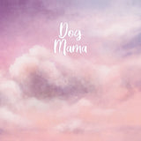 Dog Mama Face Shield - Clouds