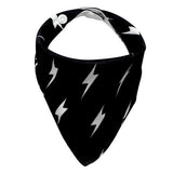 Lightning Print Dog Bandana Collar