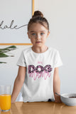 Kids Mini Dog Mama Organic Cotton T-shirt (3-14 years)