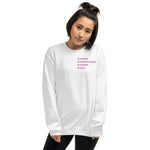 Essential Checklist Sweatshirt